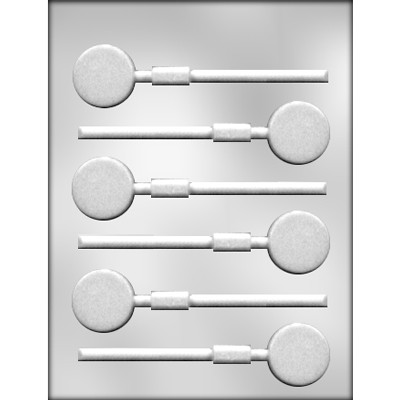 ROUND 1½" SUCKER HARD CANDY MOLD Christines Molds