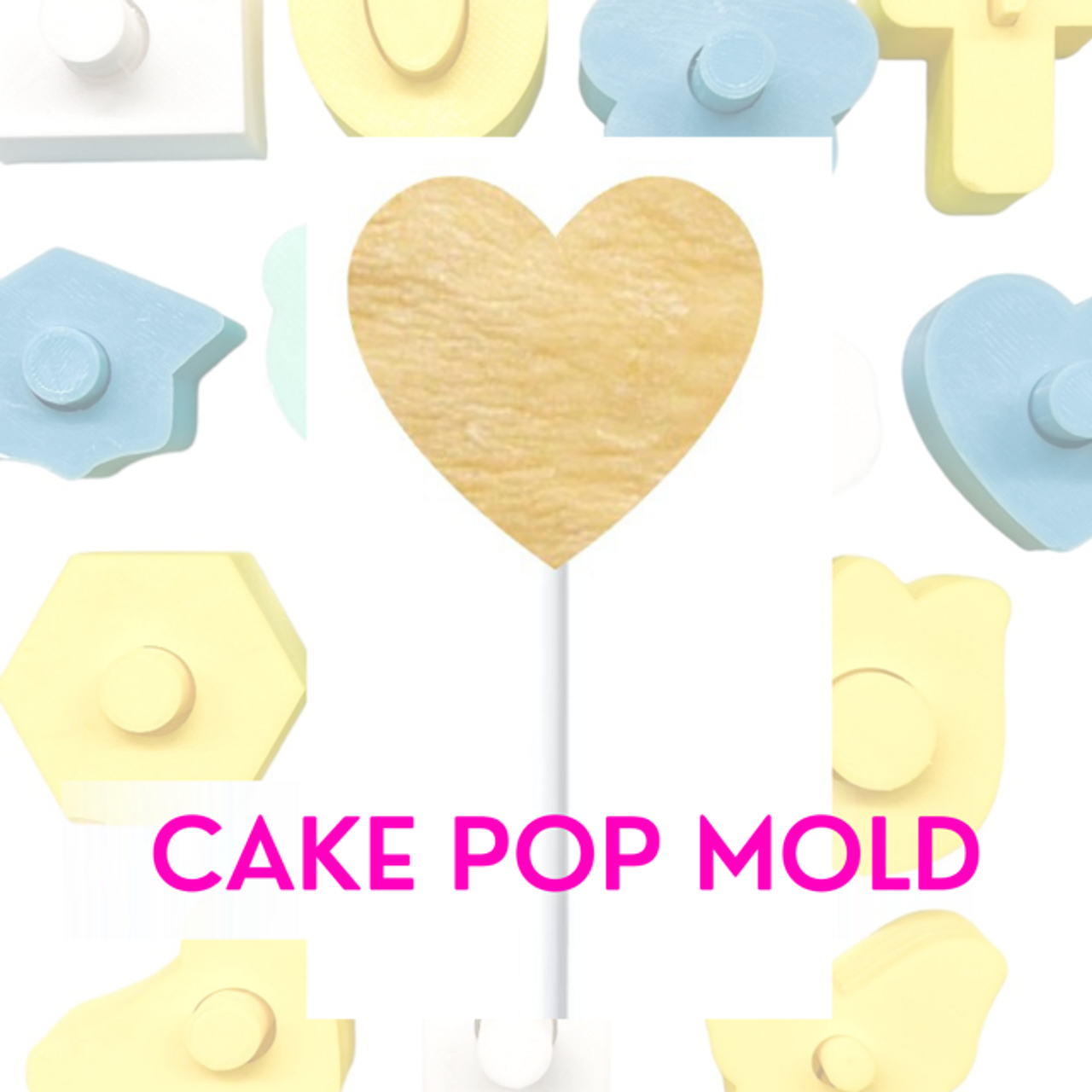 Heart Cake Pop Mold 