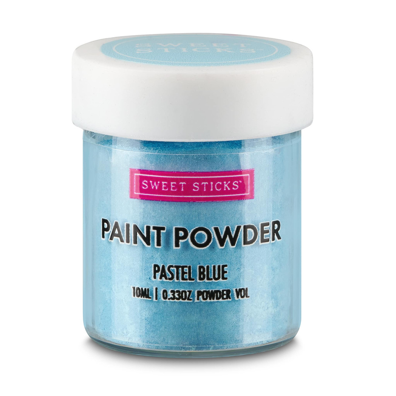 Paint Powder Pastel Blue Sweet Sticks - Christines Molds