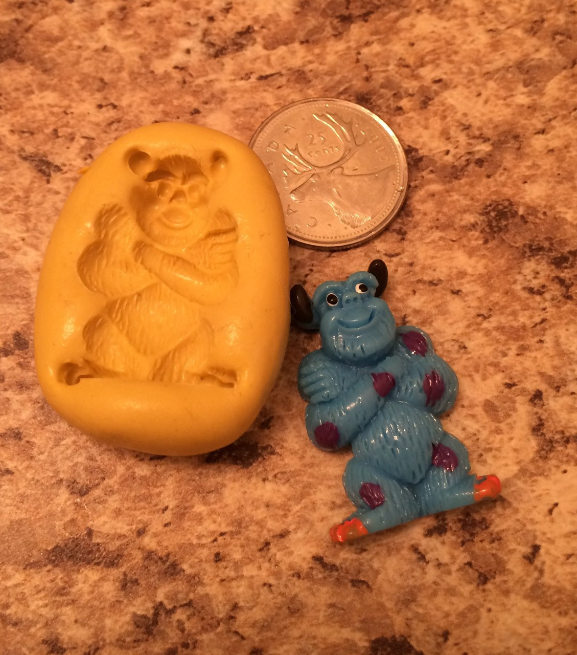 Monsters inc Sulley silicone Mold Christines Molds