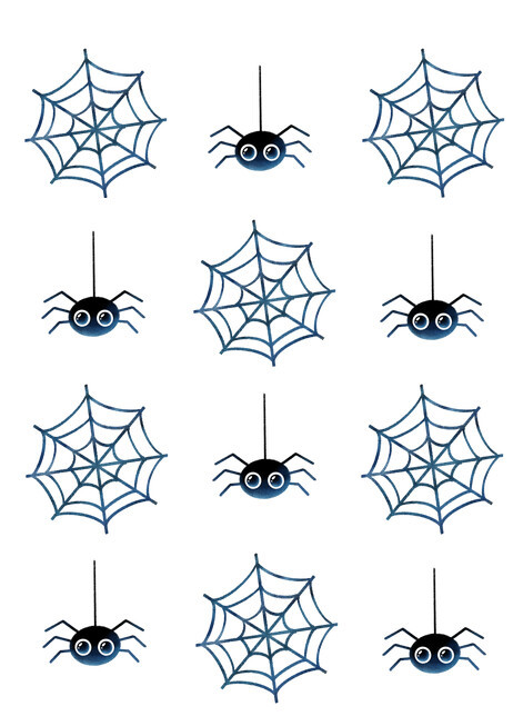 Spider Edible image Christines Molds