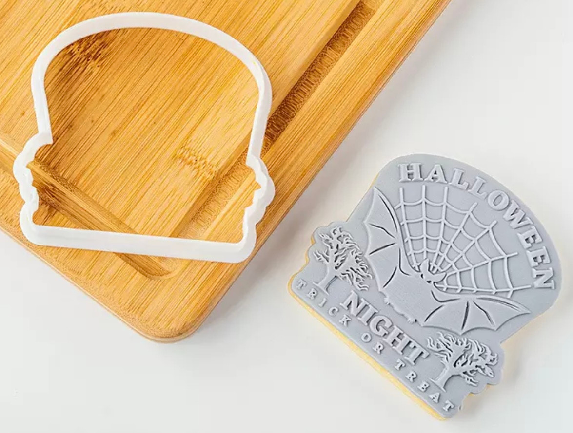 Halloween Night embosser and Cutter set Christines Molds