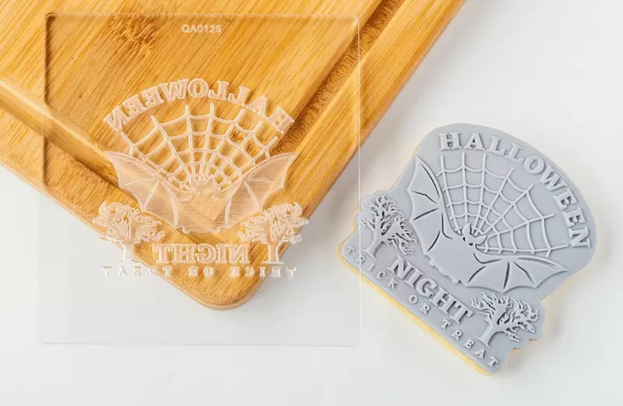 Halloween Night embosser and Cutter set Christines Molds