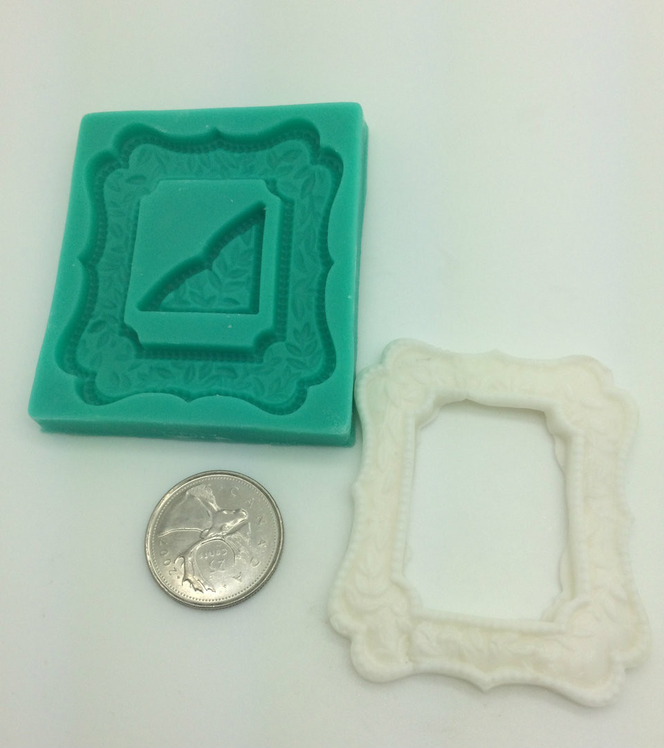 Fancy Frame Mold PM304 Christines Molds