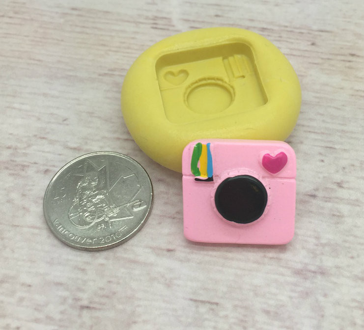 Camera Silicone Mold - Christines Molds