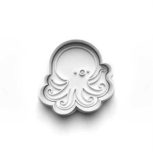 octopus Animal  stamp and cookie cutter cc464