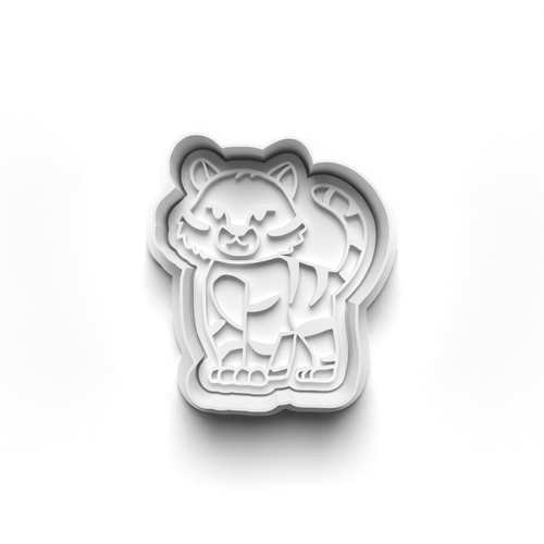 Tiger Animal  stamp and cookie cutter  cc494