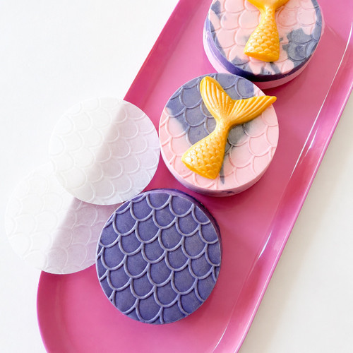Scales small Textured Parchment paper - TP129