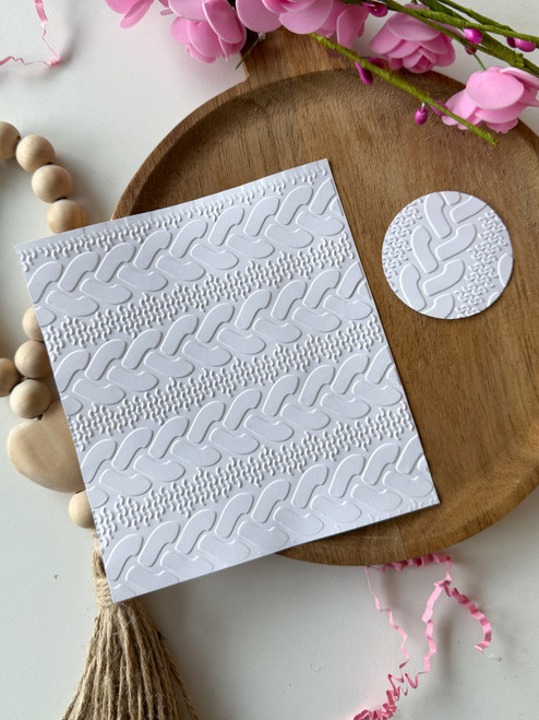 Knit Textured Parchment paper - TP171