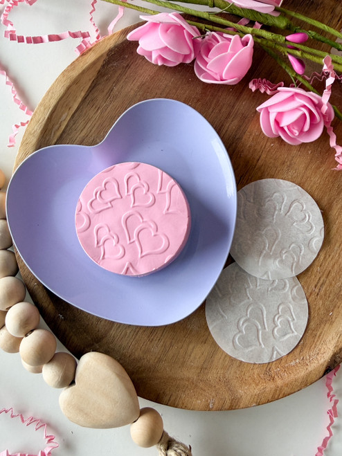  Hearts  Textured Parchment paper - TP174