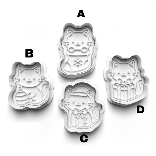 Christmas Cats     -1018