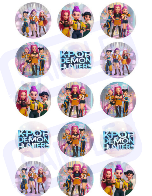 Kpop Demon  Image edible image  -em10749