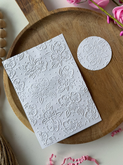 Texture  Flower Parchment paper - TP204