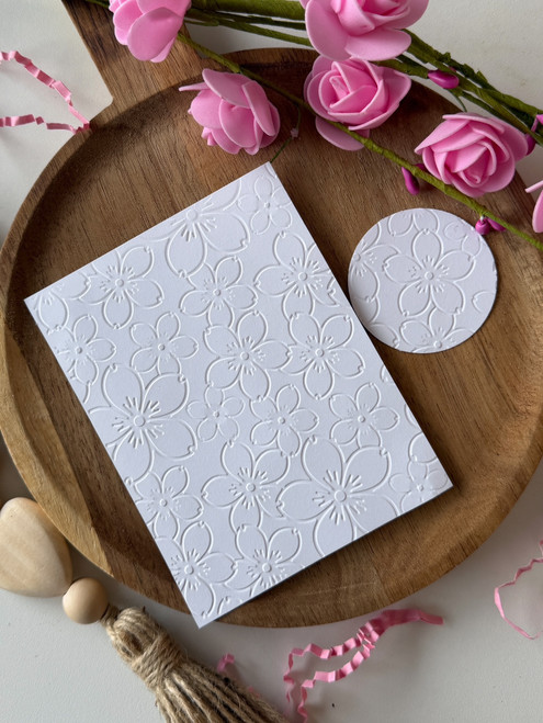  Texture Flower Parchment paper - TP214