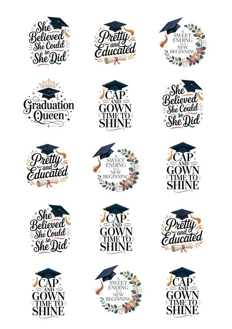Graduation   Image edible image  -em1092