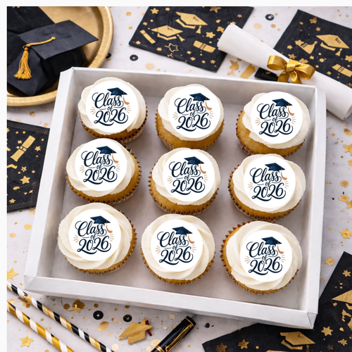 Class of 2026  Graduation   Image edible image  -em1095