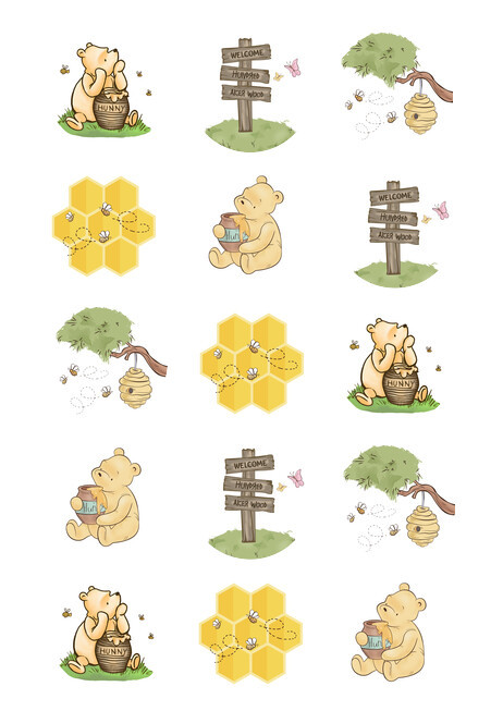 Bear Image edible image  -em1098