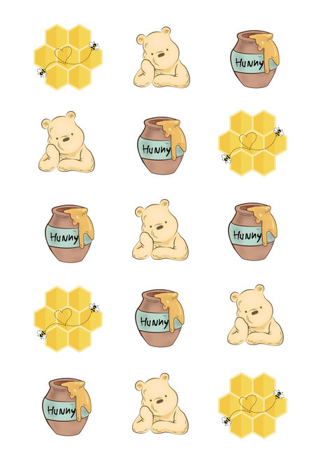 Bear  Image edible image  -em1101