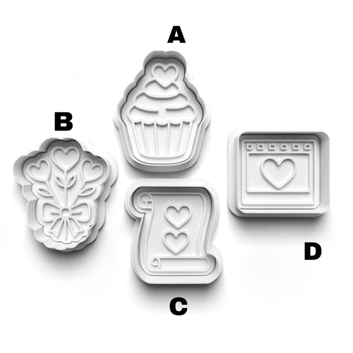 Valentine's Cookie stamps   -1050