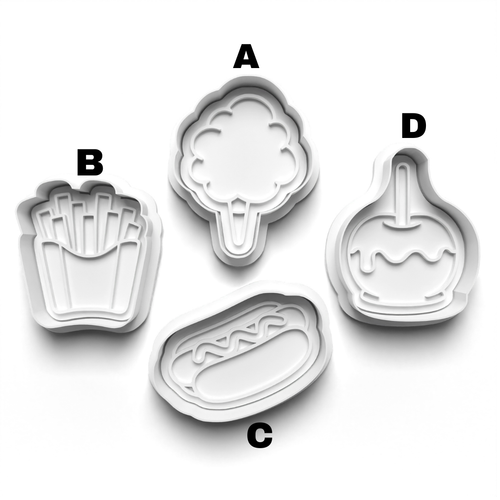 Festival food cotton candy , Hot dog , candy apple   -1112