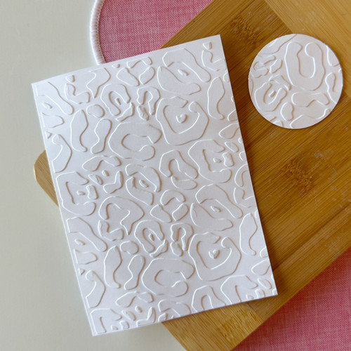 Leopard print  Texture Parchment paper - TP238