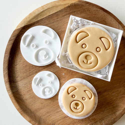 Teddy Bear face   Fondant /Cookie Embosser