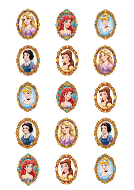 Princess Image edible image  -em1125