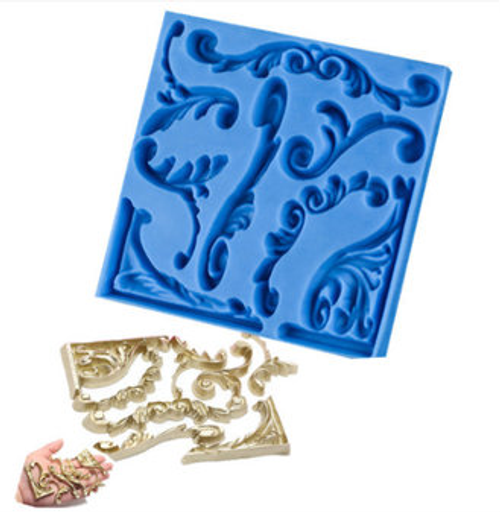 Fancy scroll Mold -PM416 