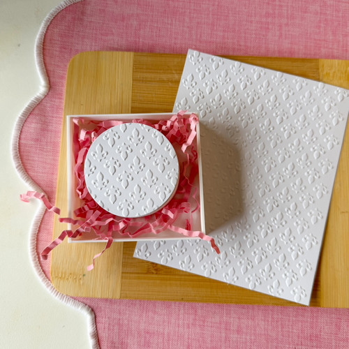 Fleur de Lis    Texture Parchment paper - TP256