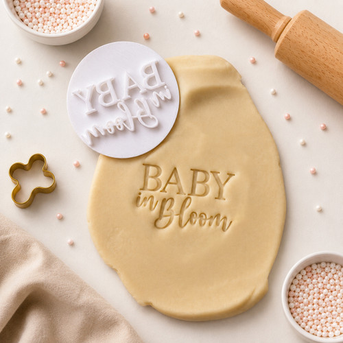 Baby in Bloom   Fondant /Cookie Embosser