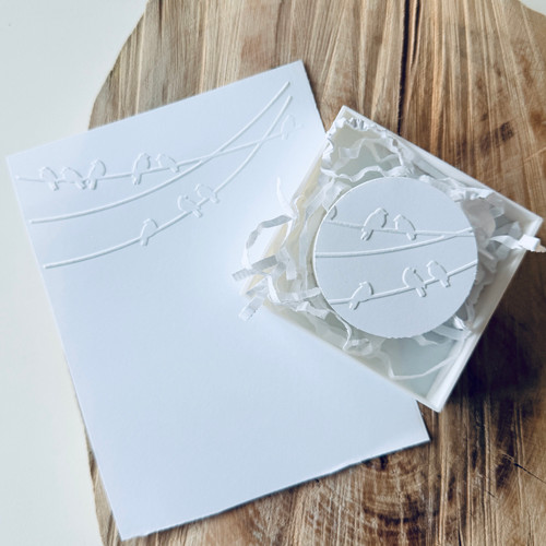 Love birds   Texture Parchment paper - TP278