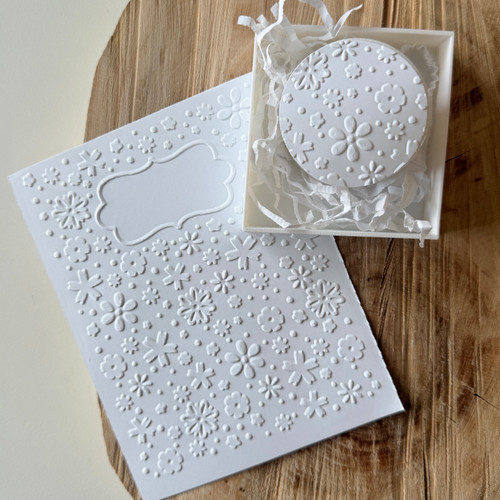 Daisy Flower  Texture Parchment paper - TP280