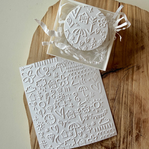 Doddles Texture Parchment paper - TP287