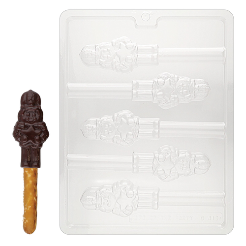 Christmas Nutcracker Pretzel Chocolate Candy Mold