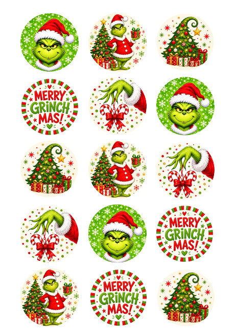Christmas Image edible image  em1130