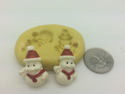 Mini Snowman Christmas Mold Set 