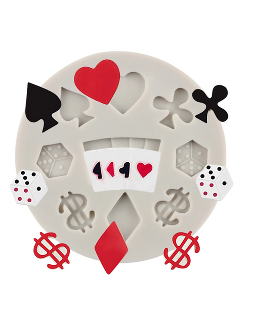 Card  Money Casino Mold PM371 