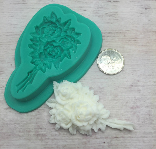 Large Flower Bouquet Silicone Mold - PM256