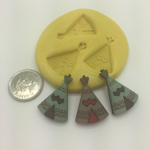 Tepee tent   Silicone Mold Set 