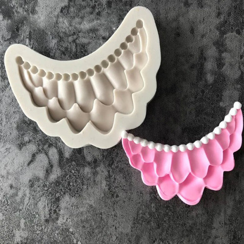 Ruffle border Silicone Mold - P152