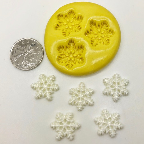 Snowflakes Mini   Silicone Mold Set