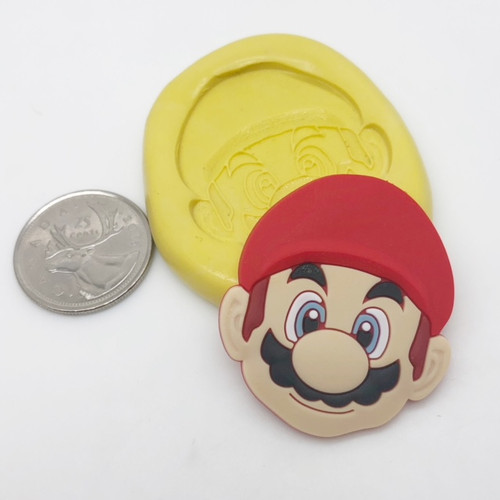 Mario Brothers Face  Mold 