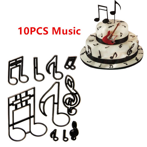 10pc  Music Cutter  Set 