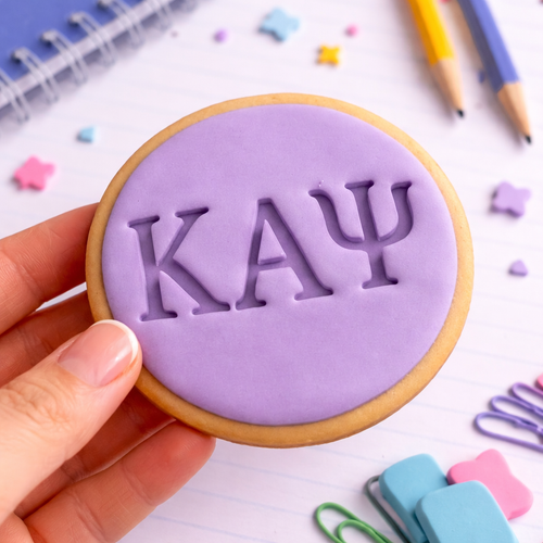 kappa alpha psi  Fondant /Cookie Embosser