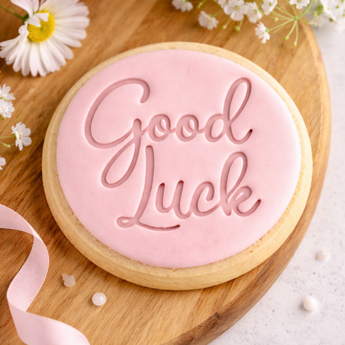 Good Luck  Fondant /Cookie Embosser  