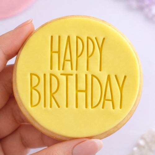 Happy Birthday Skinny    Fondant /Cookie Embosser  