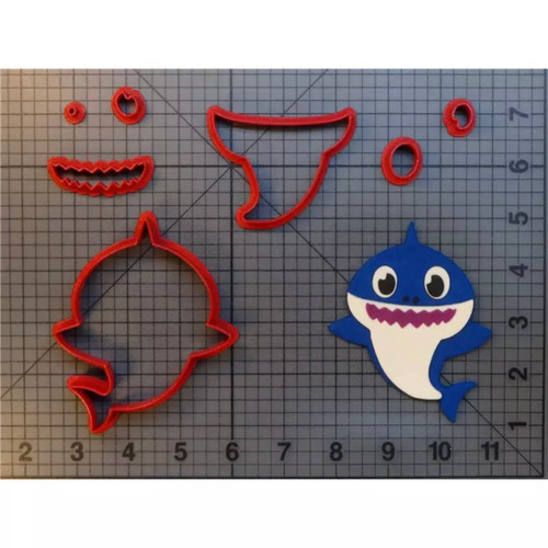  Shark cute   Cutter set 