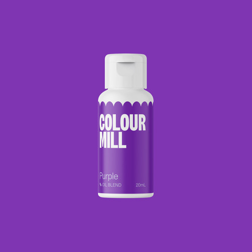 Oil Based Colouring 20ml Purple -Colourmil