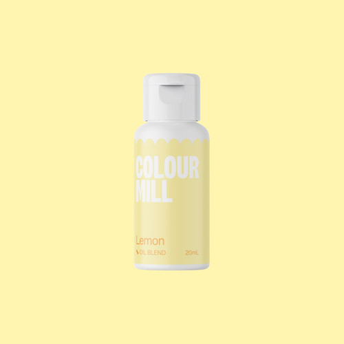 Oil Based Colouring 20ml Lemon colourmil