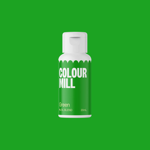 Oil Based Colouring 20ml Green Colourmil